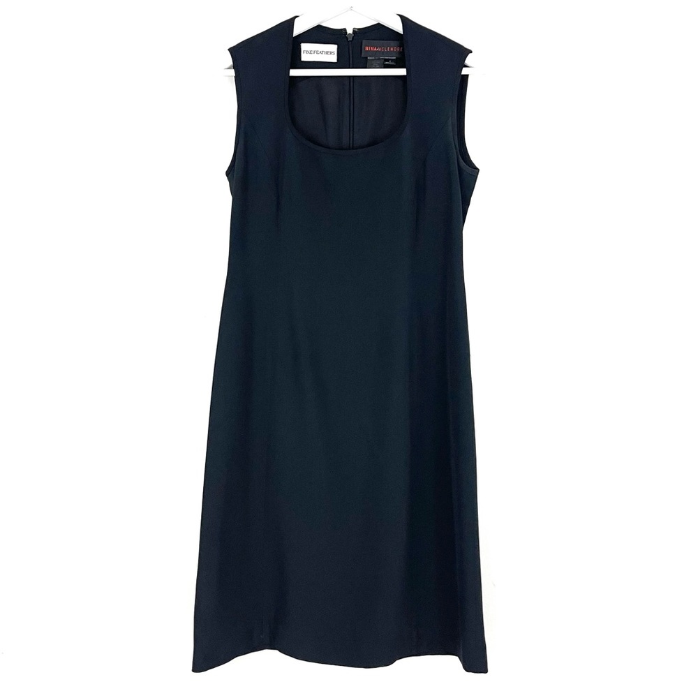 Nina Mclemore 100% Silk Sheath Dress